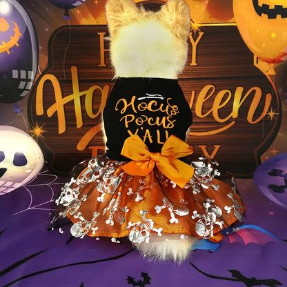 Robe pour chien- Fantaisie Halloween (14 modèles.)