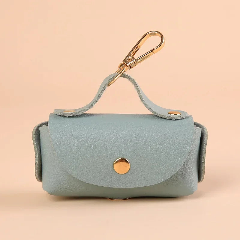 Sac pour chien- Dog Poop en cuir