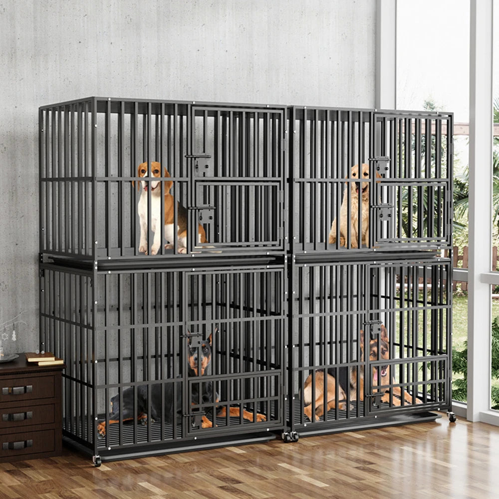 Cage chien- Oversized Stackable