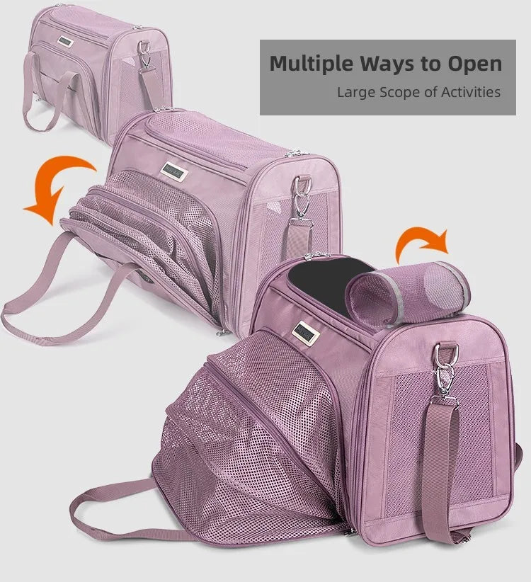 Sac de transport chien- Truelove caisse extensible