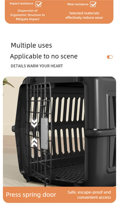 Cage pour chien-Aviation box fence car dog cage portable outdoor