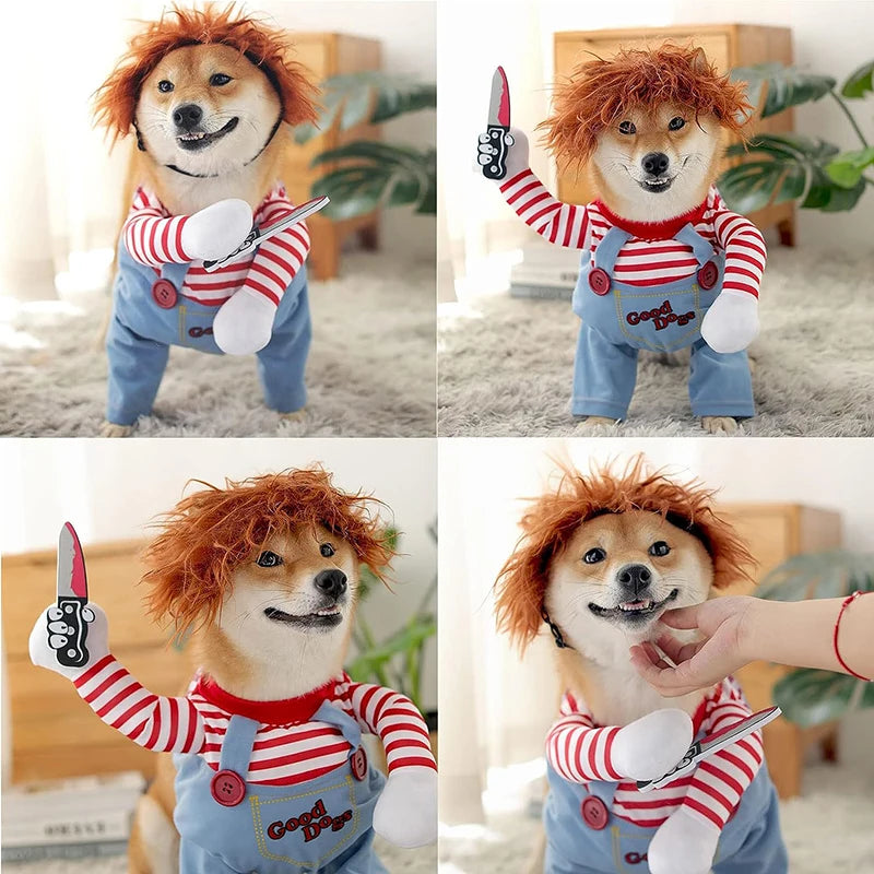 Déguisement chien star du métier ( 5 modelés.)