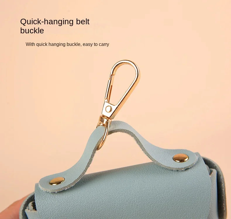 Sac pour chien- Dog Poop en cuir