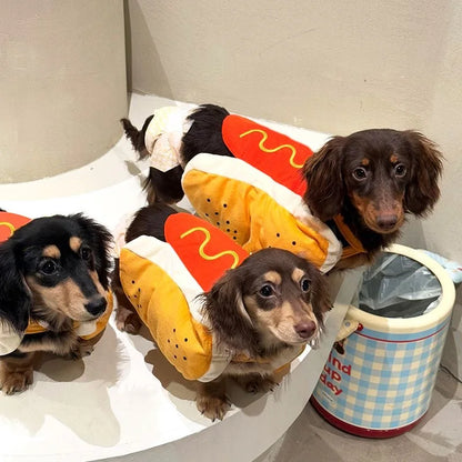 Déguisement chien Hot-Dog