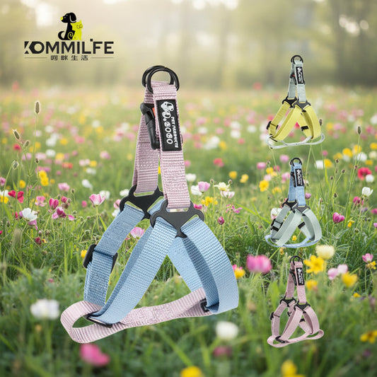 Harnais chien- KOMMILIFE Harness Leash Set
