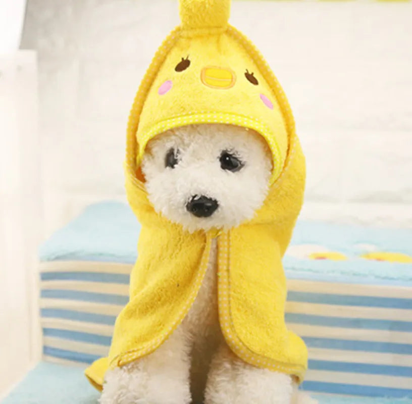 Serviette pour chien | Ultra-Absorbante à Capuche