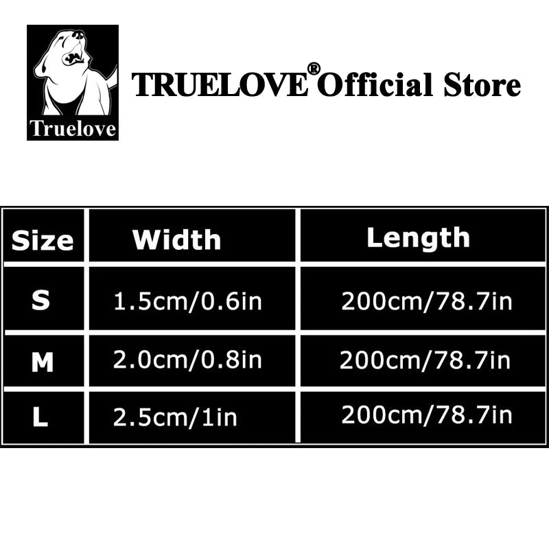 Laisse pour chien- Truelove 7 In 1 Multi-Function