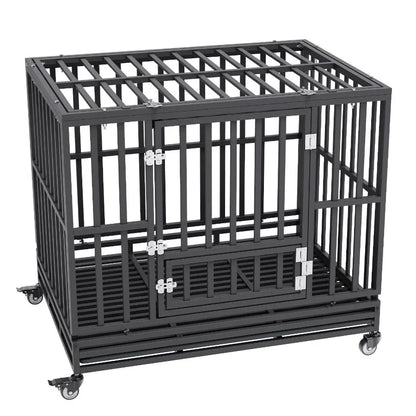 Cage pour chien- Solide Enclos pour chien