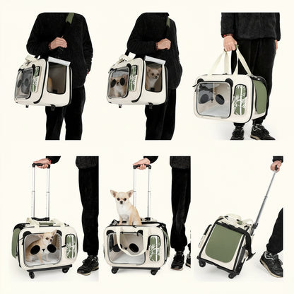 poussette pour chien- Valise pliable Panda