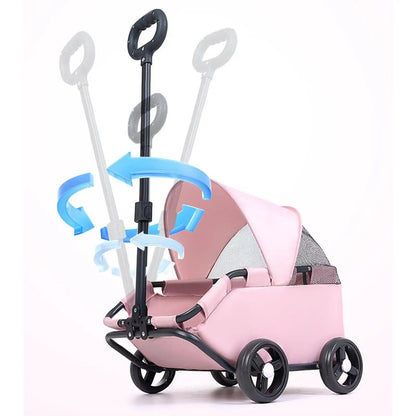 Poussette chien - Stroller Telescopic color