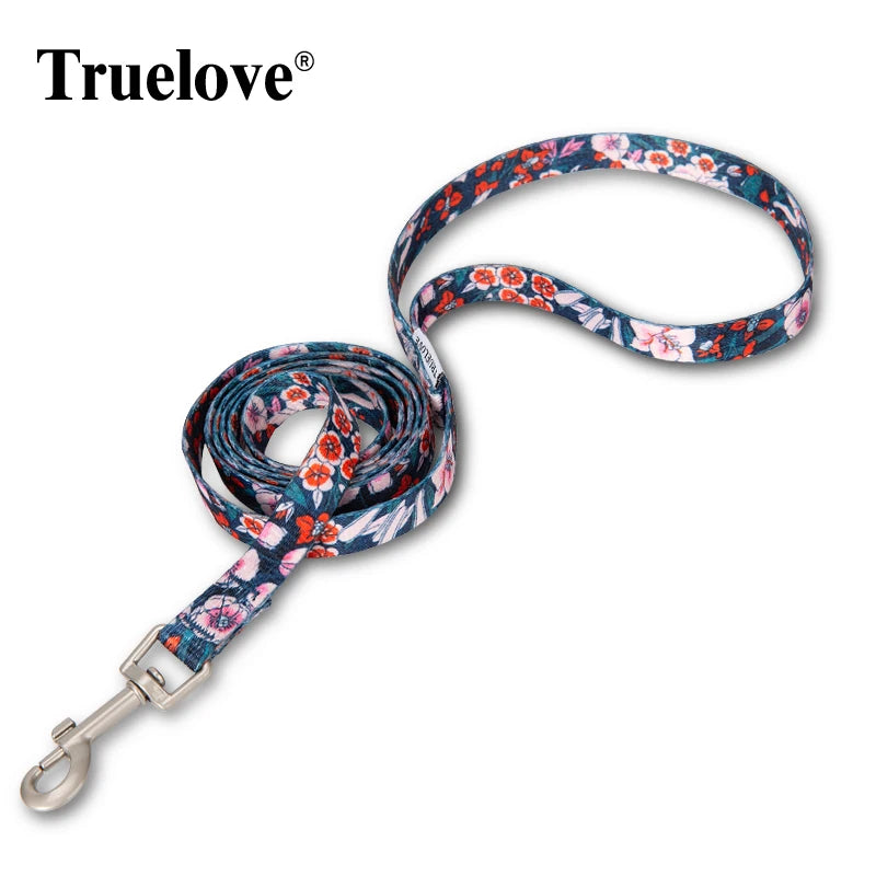 Laisse pour chien-Truelove Floral Spring Design