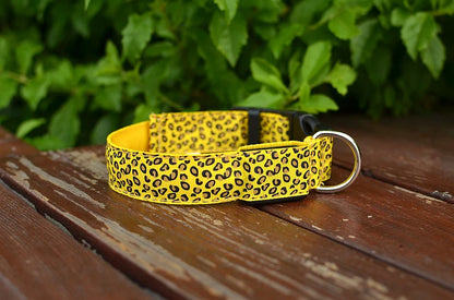 Collier chien lumineux-Léopard LED
