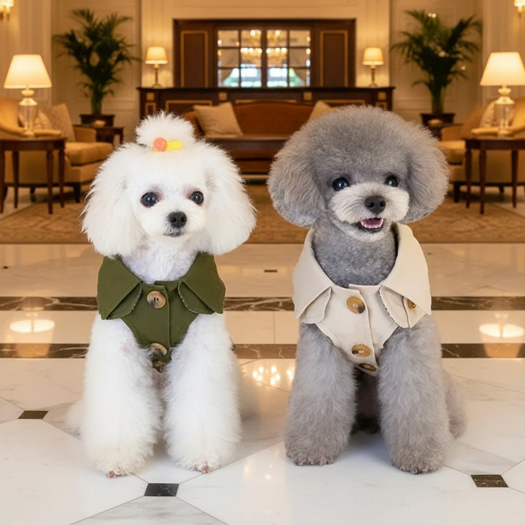 Chien manteau | Élégance Trench