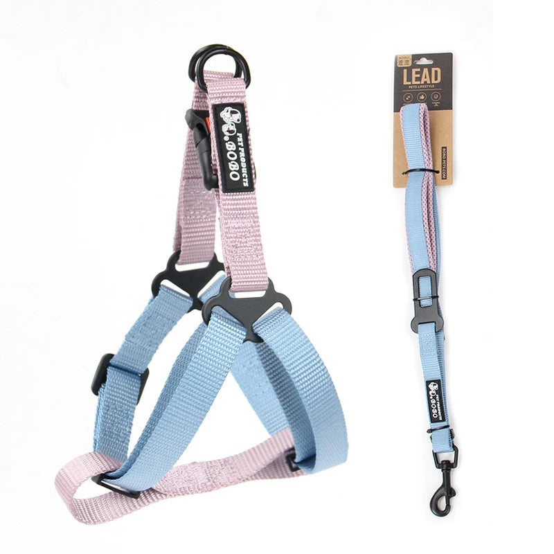 Harnais chien- KOMMILIFE Harness Leash Set