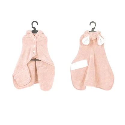Peignoire chien| Oreilles coquines