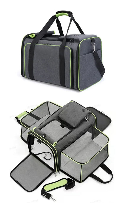 Sac de transport chien- Extensible en maille