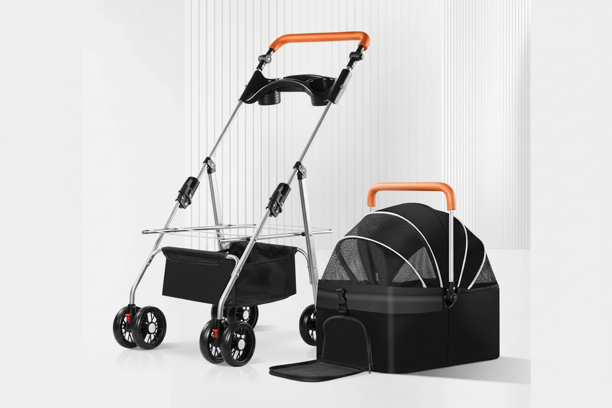 Poussette à chien- Detachable Carrying External