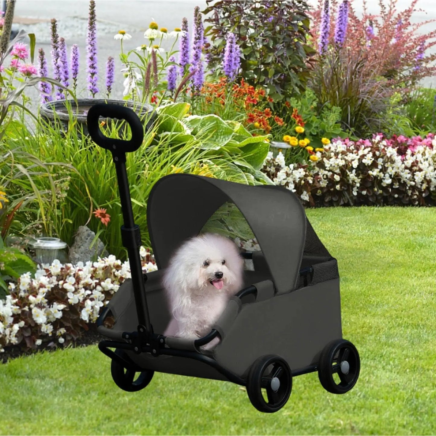 Poussette chien - Stroller Telescopic color