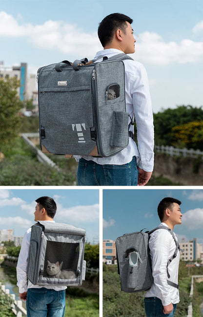 Sac à dos chien- Truelove Pet Travel Carrier