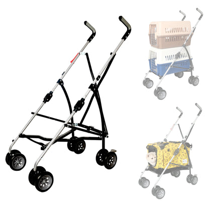 Poussette pour chien - Frame portatif