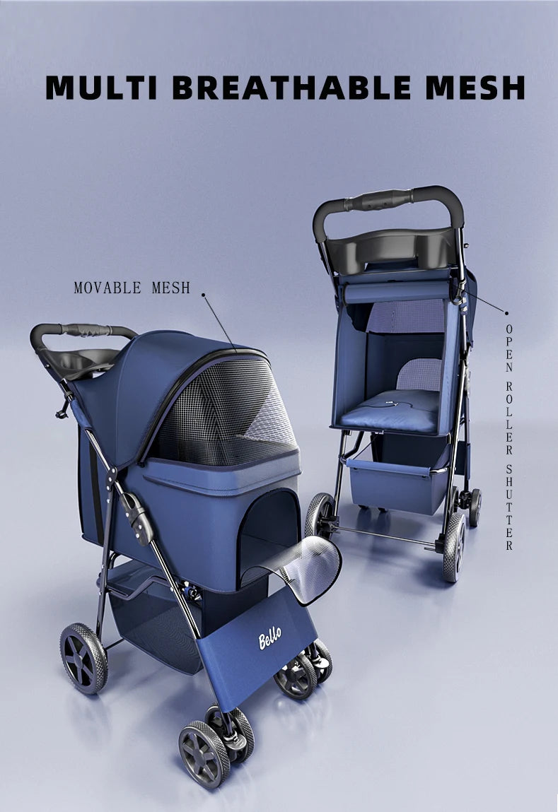 Poussette pour chien- Bello Basic Pet stroller