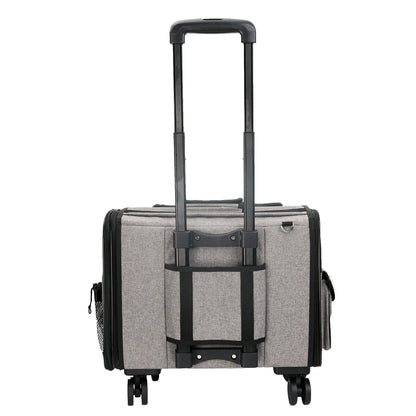 Cage de transport pour chien- Dog Trolley Rolling Luggage