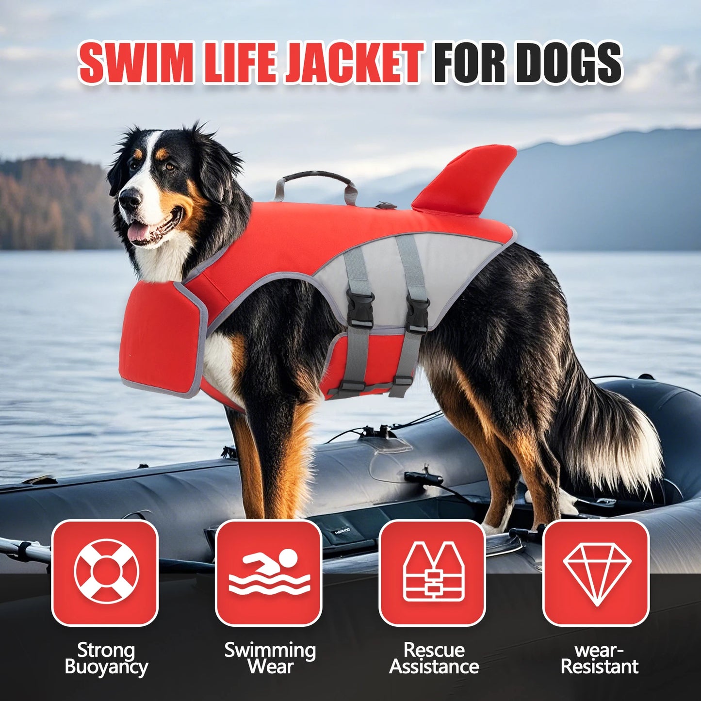 Gilet de sauvetage chien - Pet Preserver