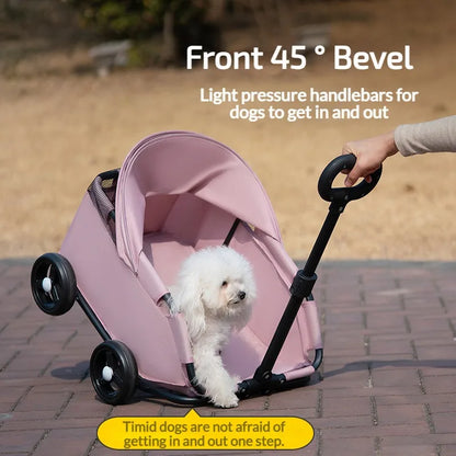 Poussette chien - Stroller Telescopic color