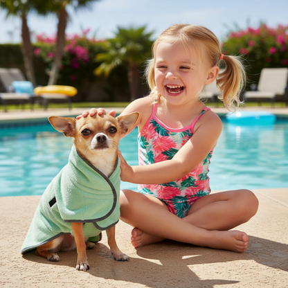 peignoir chien decathlon | Microfibre Plus