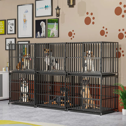 Cage chien- Oversized Stackable