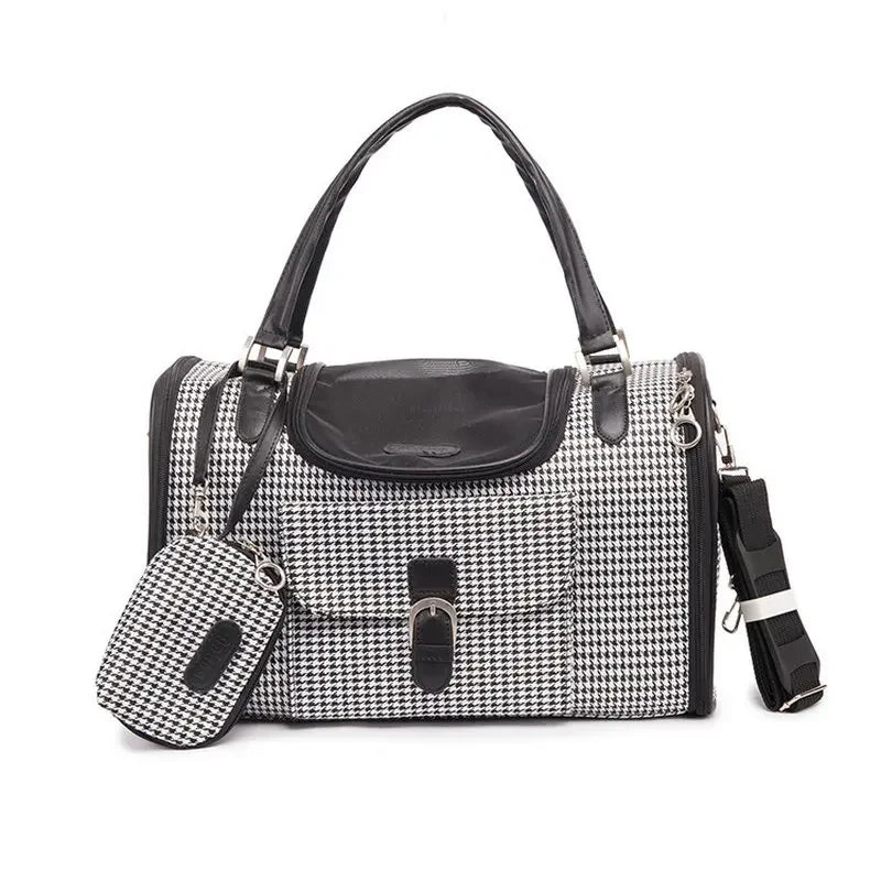Sac pour transporter chien-Elegant Classique blanc