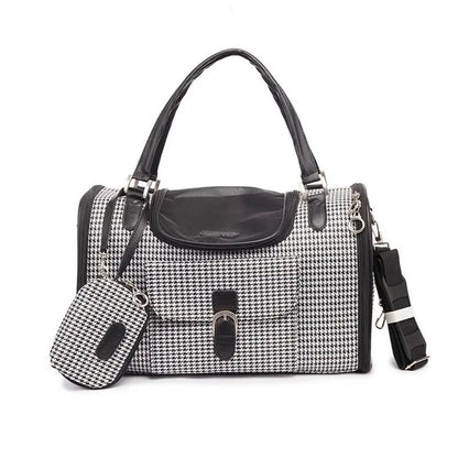Sac pour transporter chien-Elegant Classique blanc