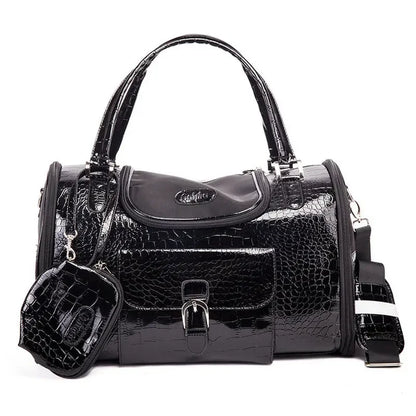 Sac pour transporter chien-Elegant Classique noir