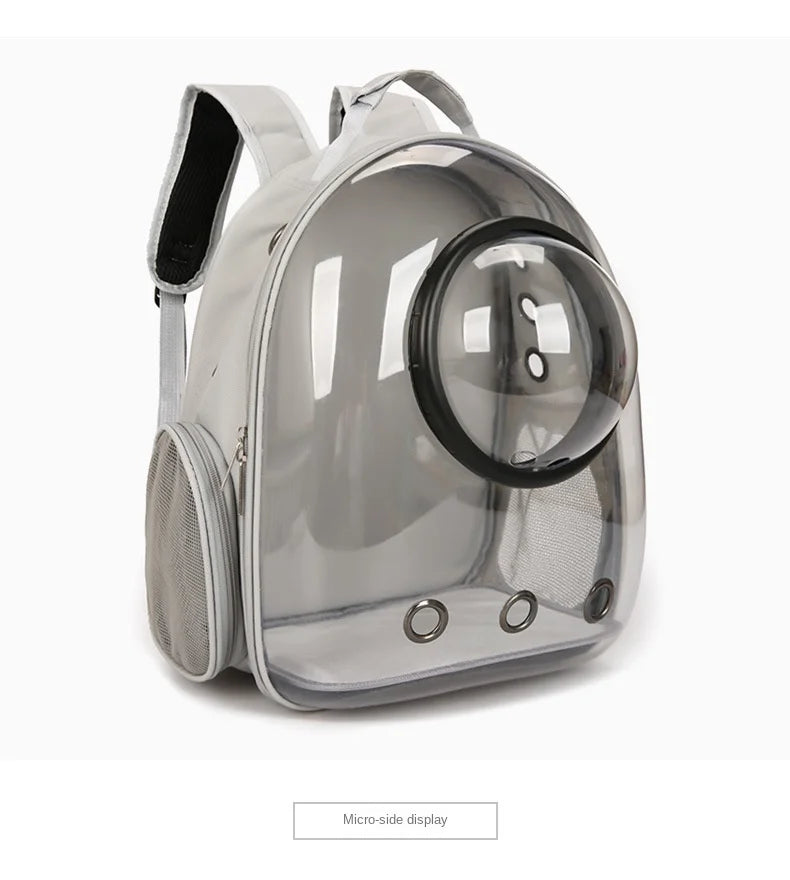 Sac a dos chien- Capsule Transparente Total