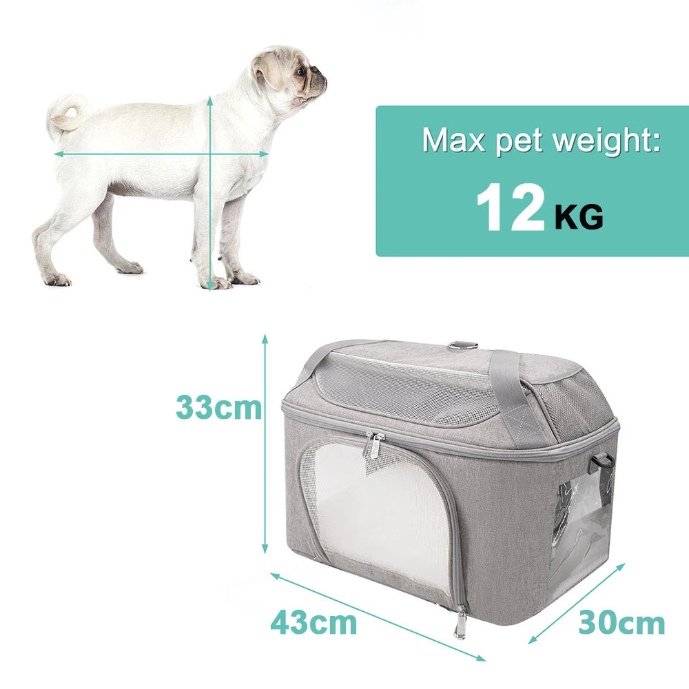 Caisse de transport chien- Outgoing bag.