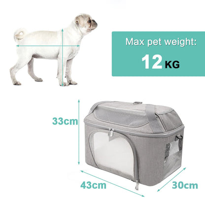 Caisse de transport chien- Outgoing bag.