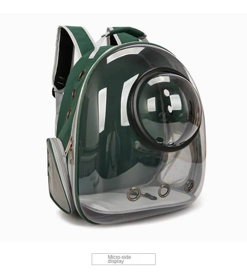 Sac a dos chien- Capsule Transparente Total