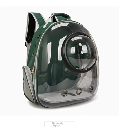 Sac a dos chien- Capsule Transparente Total