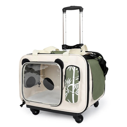 poussette pour chien- Valise pliable Panda