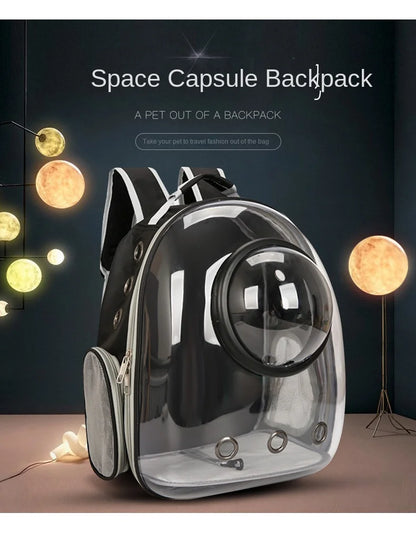 Sac a dos chien- Capsule Transparente Total