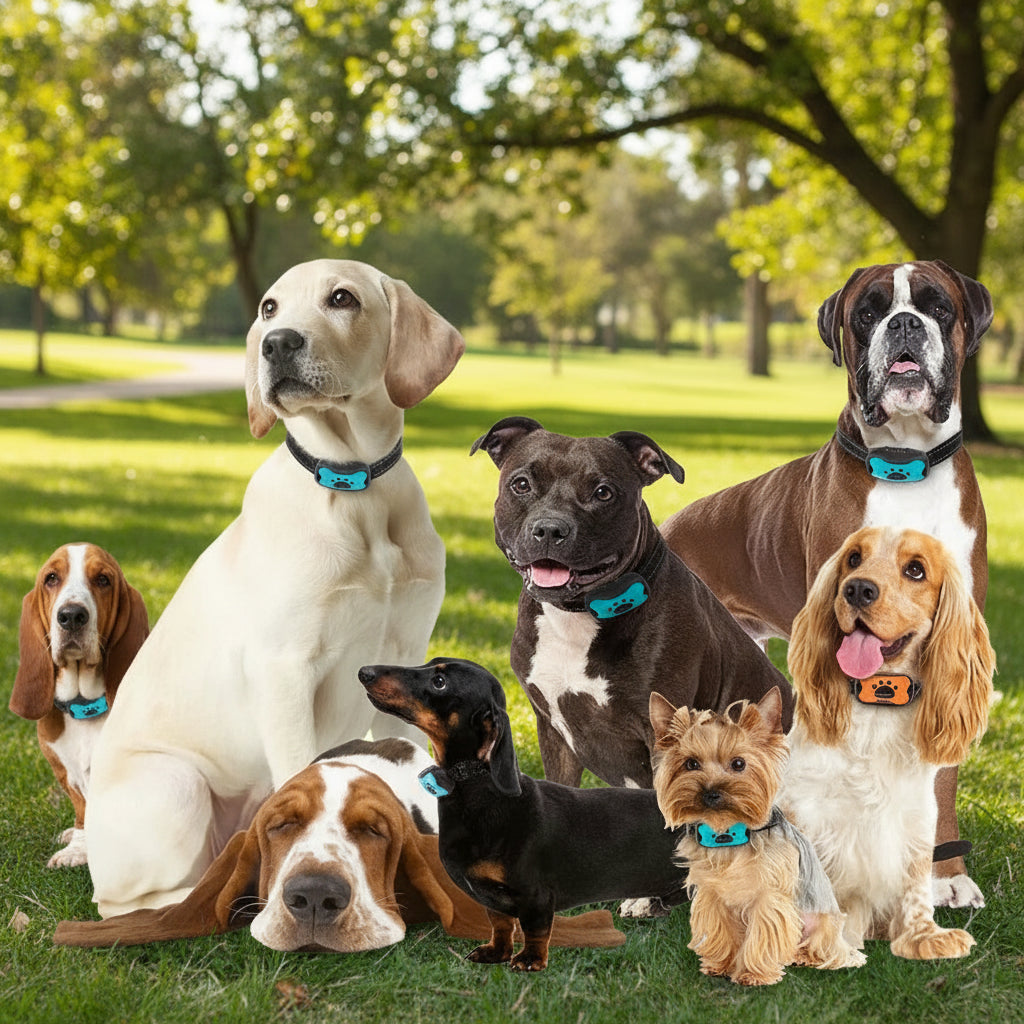 Collier de dressage pour chien- Vibration Anti Bark