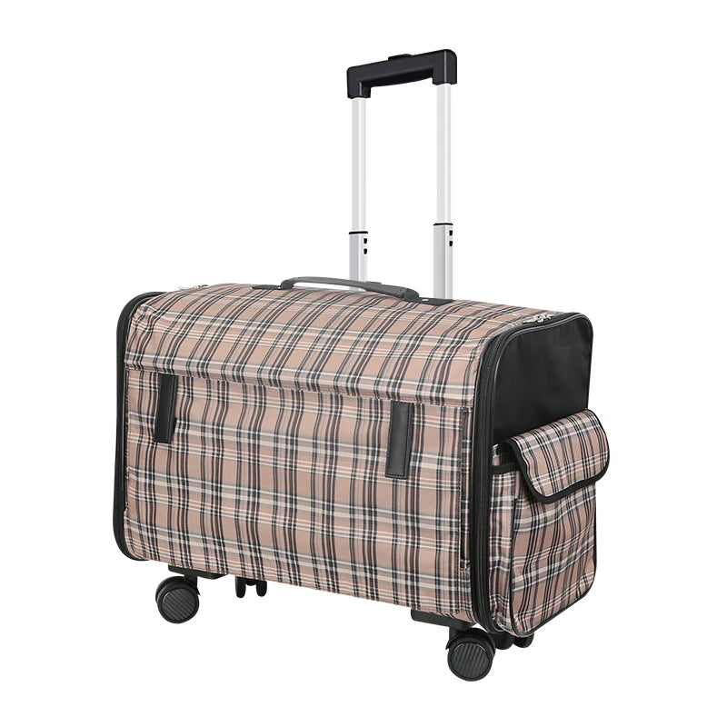 Cage chien- 4 Universal Wheels  Suitcase