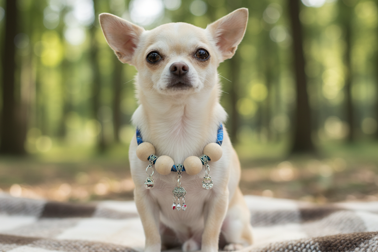 Collier anti puces chien | Bois de Camphre Naturel