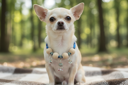 Collier anti puces chien | Bois de Camphre Naturel