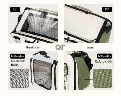 poussette pour chien- Valise pliable Panda