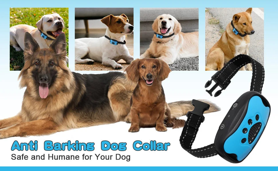 Collier de dressage pour chien- Vibration stop aboiement