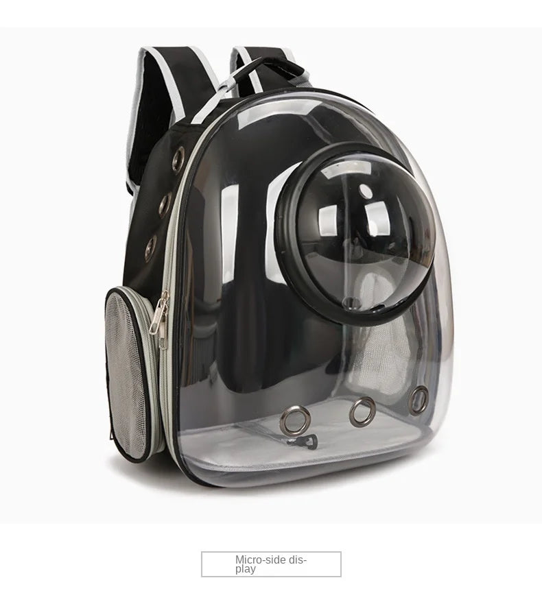 Sac a dos chien- Capsule Transparente Total