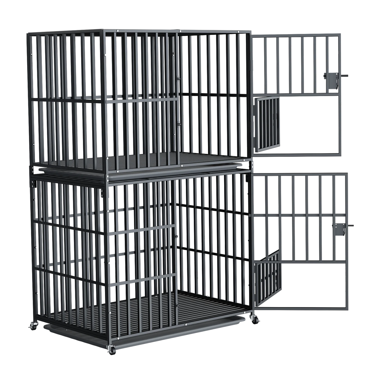 Cage chien- Oversized Stackable