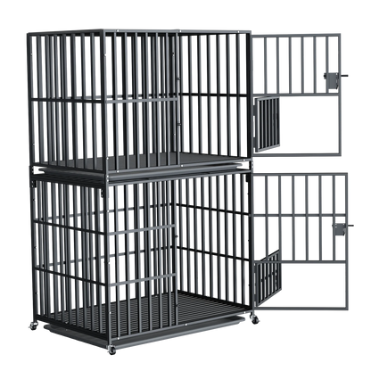 Cage chien- Oversized Stackable