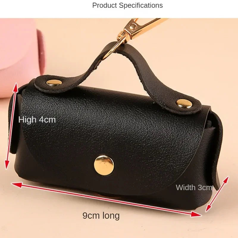 Sac pour chien- Dog Poop en cuir